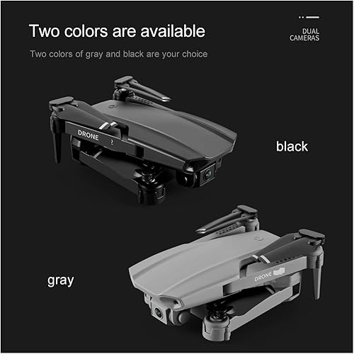 Vista 4 de Dron RC Mini Drone 4K 1080P Cámara Doble WiFi FPV Fotografía Aérea Helicóptero Plegable Cuadricóptero Dron Juguetes Dron Drone con Cámara