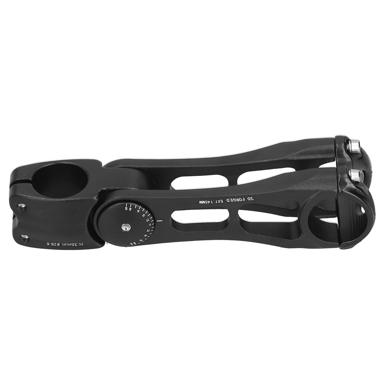 Attacco Manubrio per Mountain Bike, Attacco Manubrio per Mountain Bike Attacco Manubrio Corto Regolabile, Attacco Manubrio ad Angolo Regolabile 31,8x145mm
