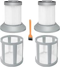 2 Pack Replacement Filter Compatible with Bissell 2156A 1665 1665W 16652, Fits for Bissell Zing Bagless Canister Vacuum Cleaner, Replace Part # 1613056, 161-3056