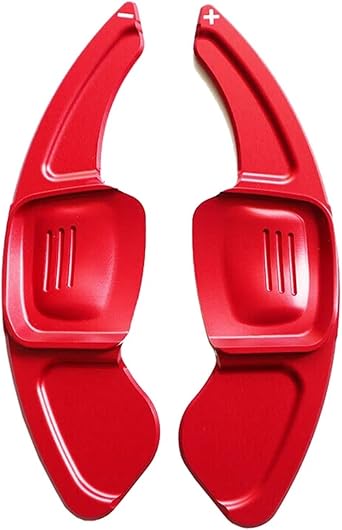 Shift Paddle Compatible with VW Golf 7 Alltrack MK7 Passat B8/ VW Variant Tiguan/Jetta MK6 Car Steering Wheel DSG Shifter ExtensionRed