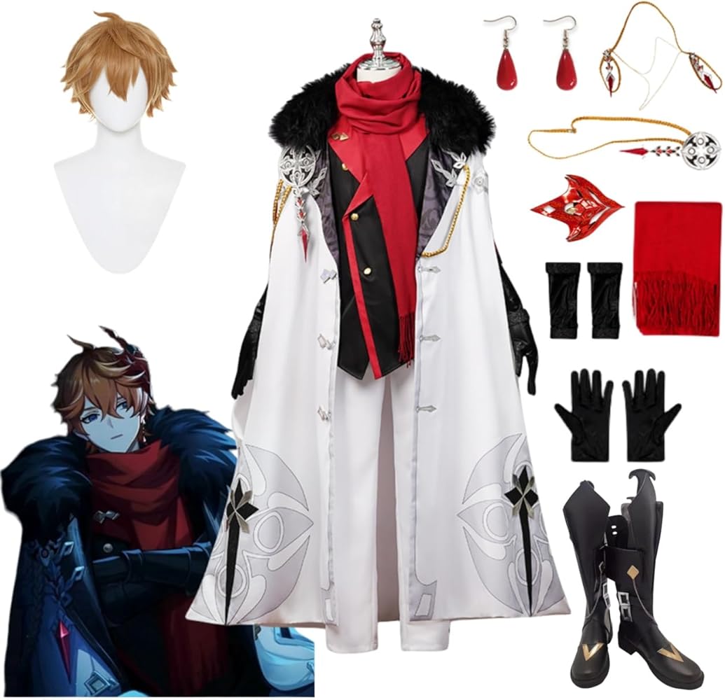 Amazon.co.jp: [HUNIY] 原神 げんしん タルタリヤ「冬夜愚戏」 愚人众