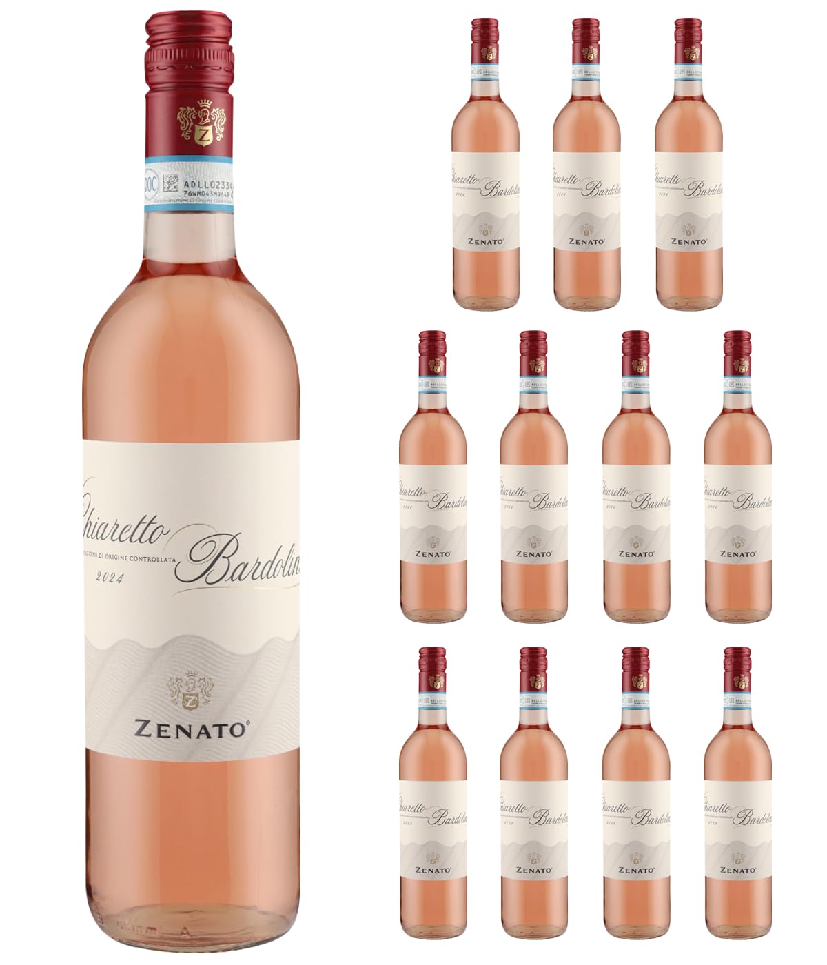 Bardolino Chiaretto DOC 2024 (12 Fl. x 0.75l) Zenato