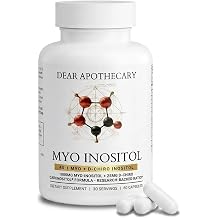 Myo Inositol D-Chiro 401 Ratio Capsules 1000mg + 25mg, 60 Count