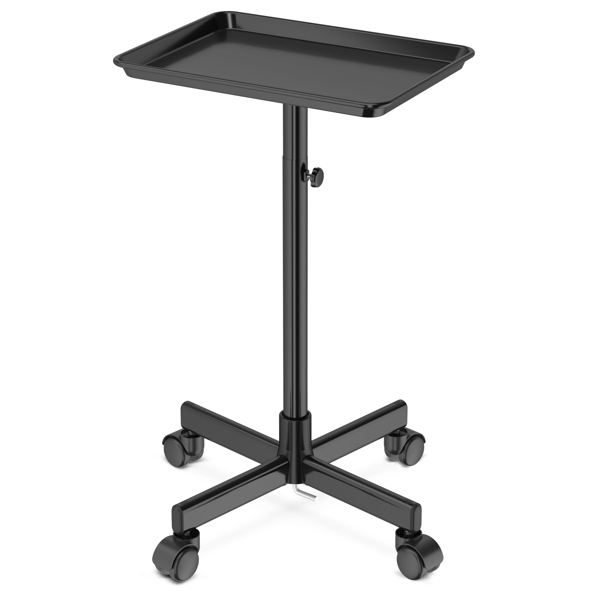Salon Rolling Tray - Aluminum Station -1