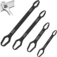 Vista 1 de Juego de 4 llaves Torx universales de 5/16 a 7/pulgadas, llave Torx de doble cabeza, ajustable, autoapretable, herramientas de mano, llave