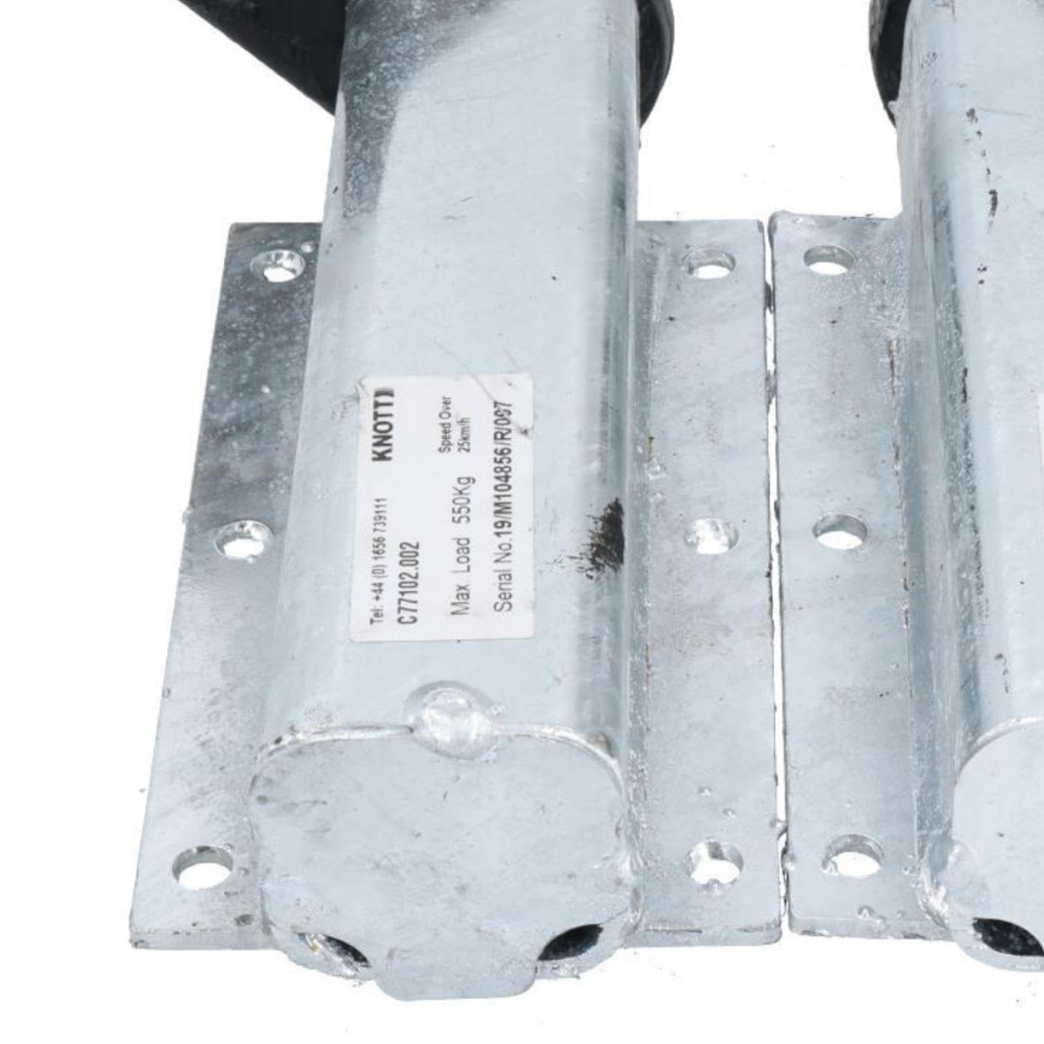 AB Tools 500kg rimorchio unità di Sospensione Coppia TRSP33