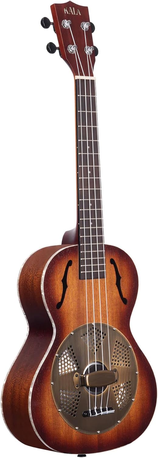 Kala KA-RES-BRS Brass Tenor Resonator Ukulele