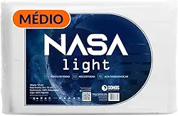 Travesseiro Sonos Nasa Light Médio 12cm De Altura