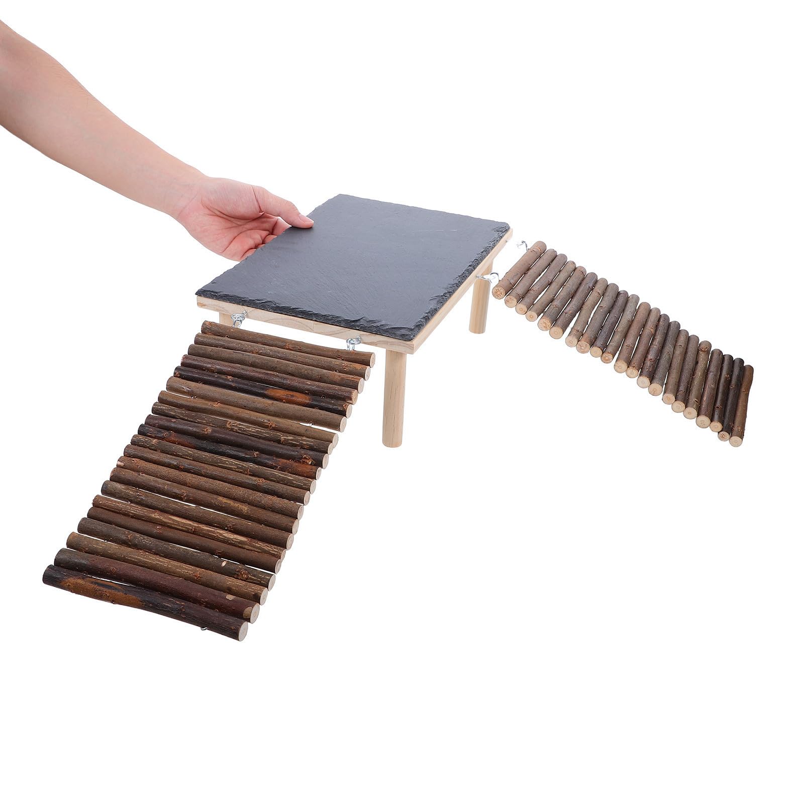 SHINEOFI Piattaforma di Basking per Drago Barbuto, Struttura Stabile in