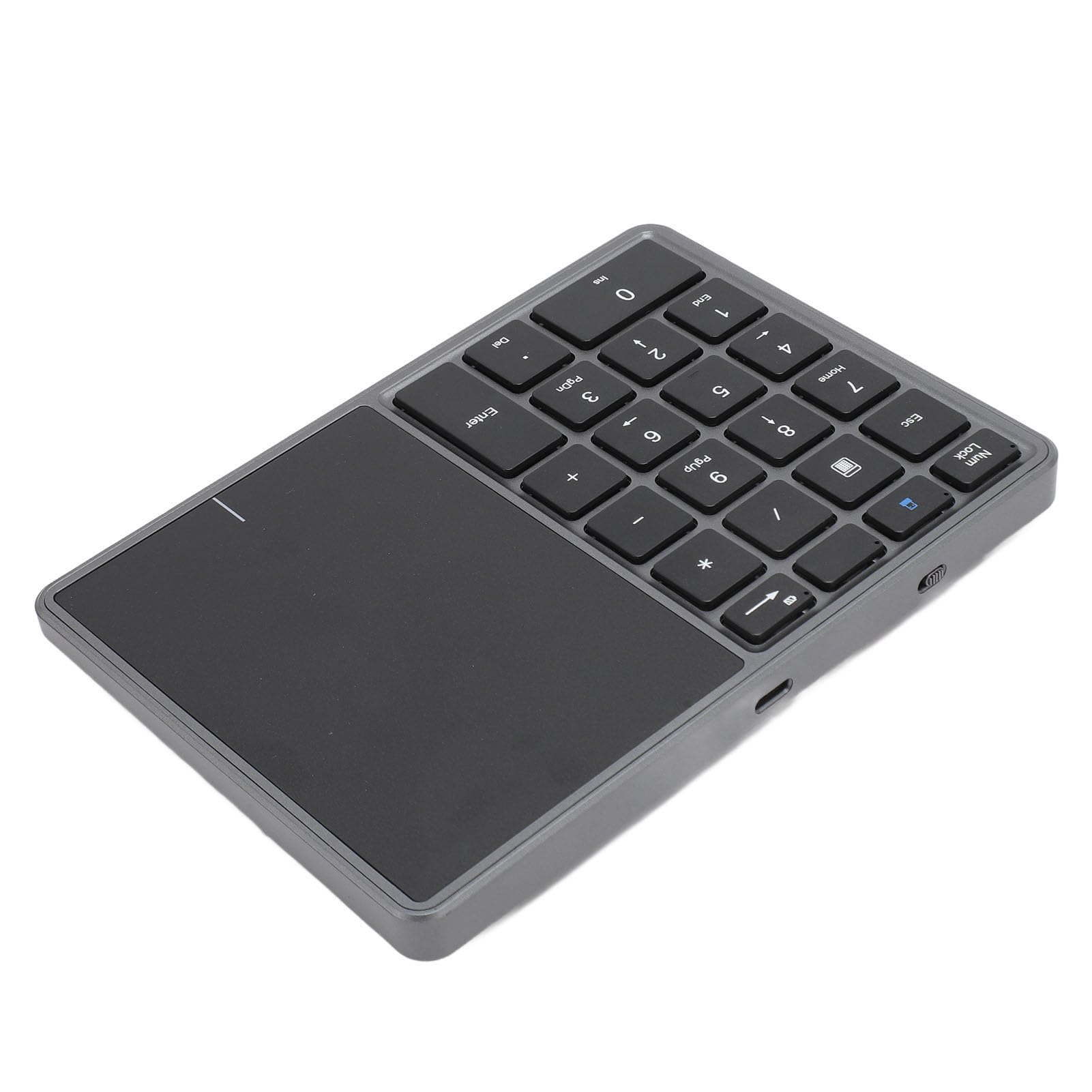 Zunate Pavé Numérique sans Fil, pavé Numérique à 22 Touches avec Double Mode 2,4 GHz et Bluetooth, pavé Numérique de comptabilité Financière avec pavé Tactile, pour Ordinateur de Bureau