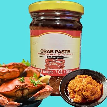 Premium Crab Paste with Soya Bean Oil Also Referred to as Crab Sauce or Crab Paste Sauce, a Beloved Ingredient in Southeast Asian like Taba ng Talangka, , Gach Cua - Elevate Your Culinary Creations with Pad Thai, Pho, Laksa, Rendang, Stir-Fries, Soups, Noodle Dishes, Curries, and More