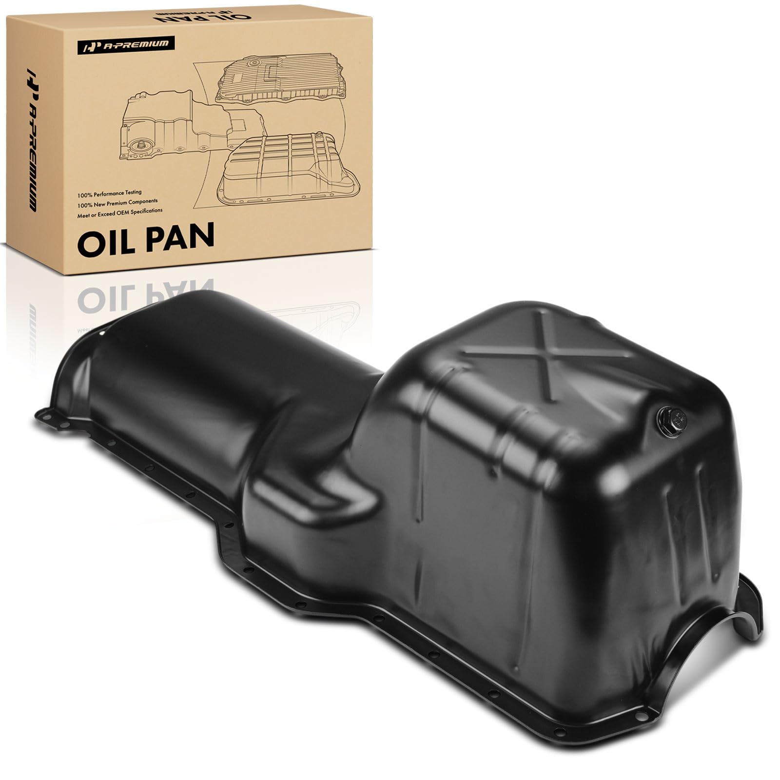 Amazon.com: A-Premium Engine Oil Pan Sump with Drain Plug
