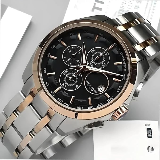 Mister Empire Men Premium Analog Watch Black - Image 6