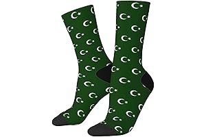 Bosnian Muslim Flag Socks: A Perfect Blend of Comfort and Patriotism