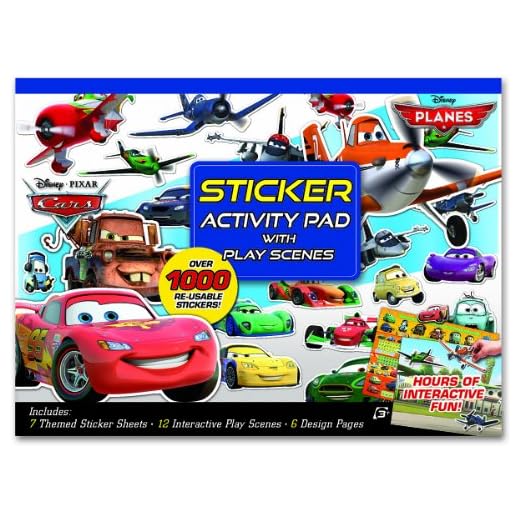 Bendon Disney Pixar Cars/Planes Ultimate Sticker Activity Pad