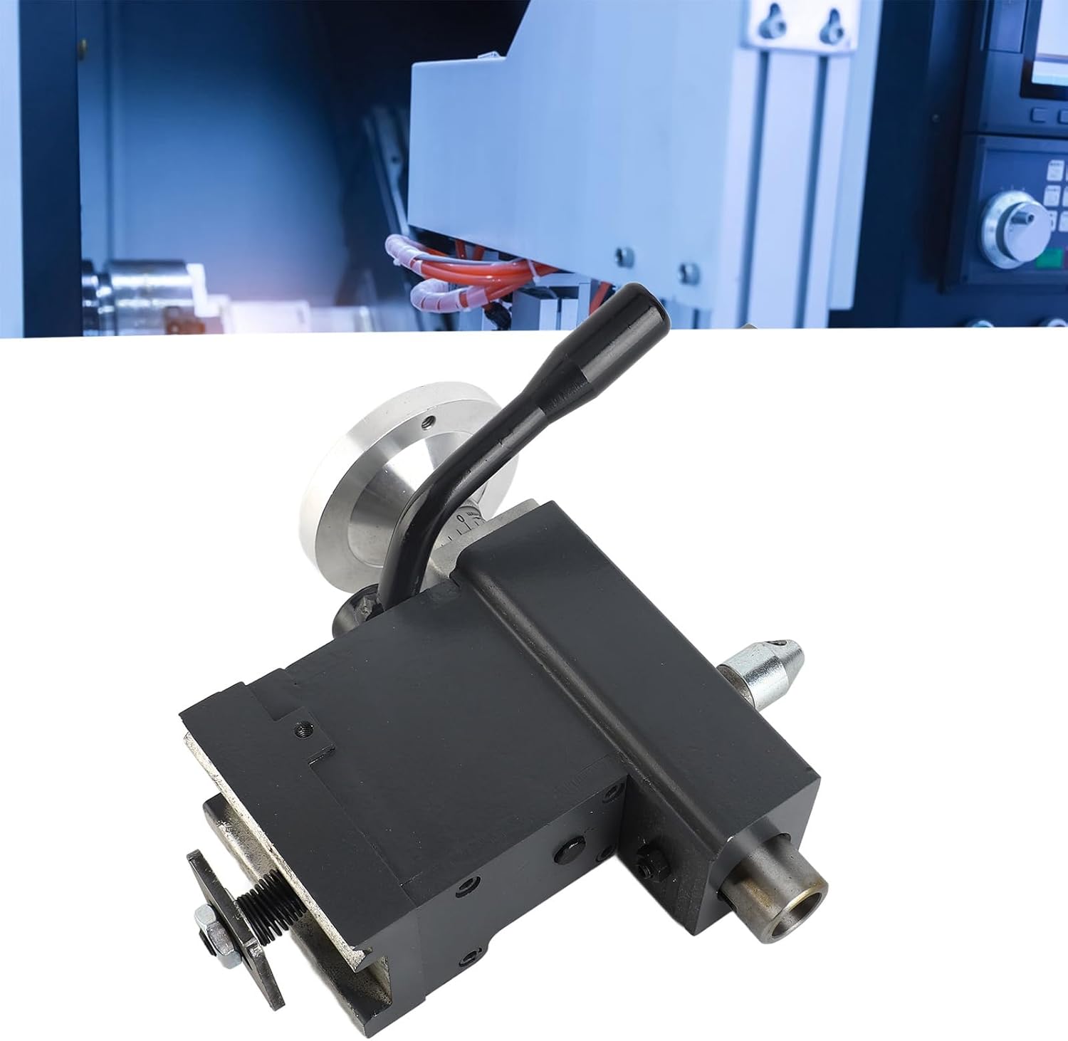 Lathe Tailstock - Replacement Part with Adjustable Positioning