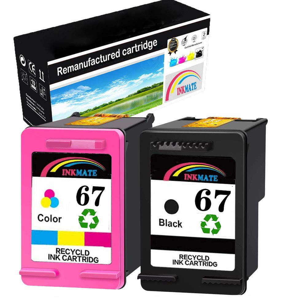 hp ink 67 black and color