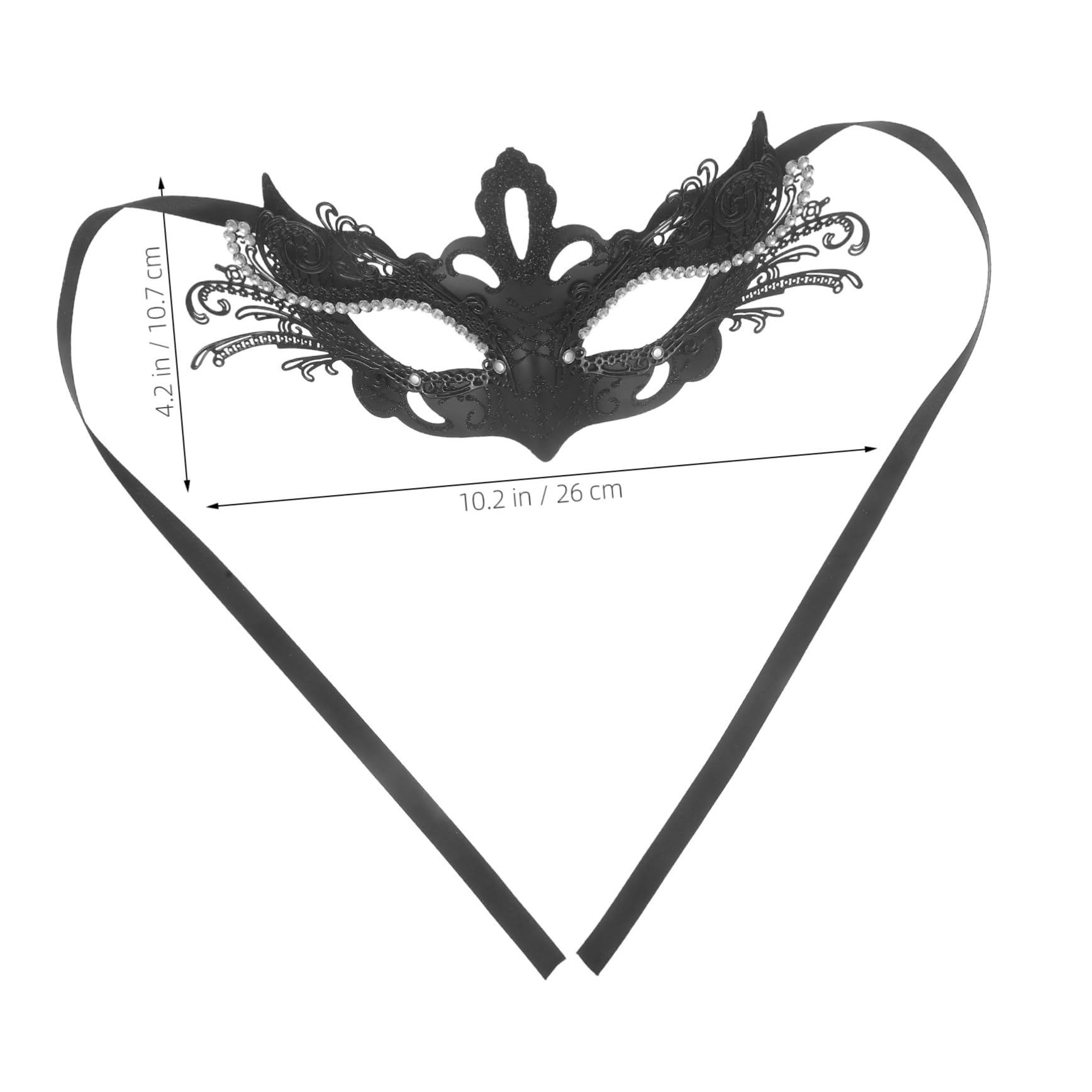 Healeved 5 Pezzi Maschera Metallo e Decorativa Perfetta per Halloween e Cosplay Accessorio Versatile per Cerimonie e Spettacoli