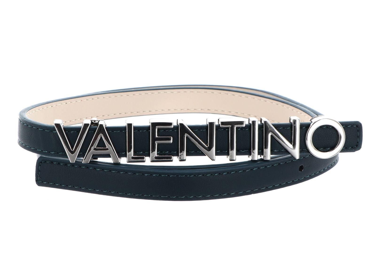 Valentino cinturón Belty Belt W85 Ottanio/Argento azul petróleo