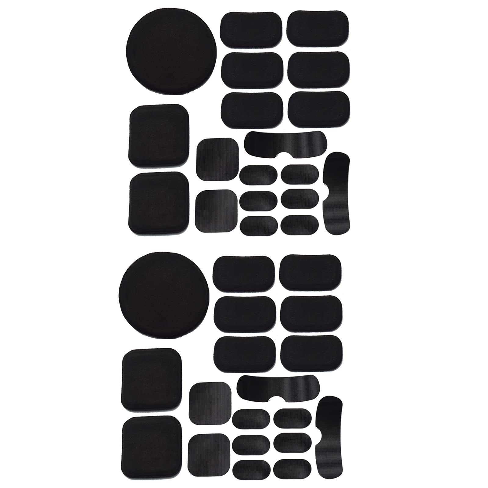 Universal Helmet Padding Kits, Outdoor Motorcycle Helmet Foam Pads Replacement Helmet Padding Set Mats for Fast Mich ACH USMC PASGT Helmet Accessories