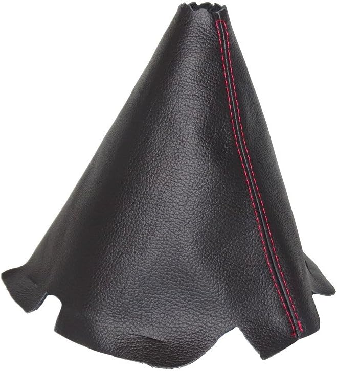 Shift Boot Compatible with Mazda 6 Leather Various Stitching Colour Available (White Stitch)