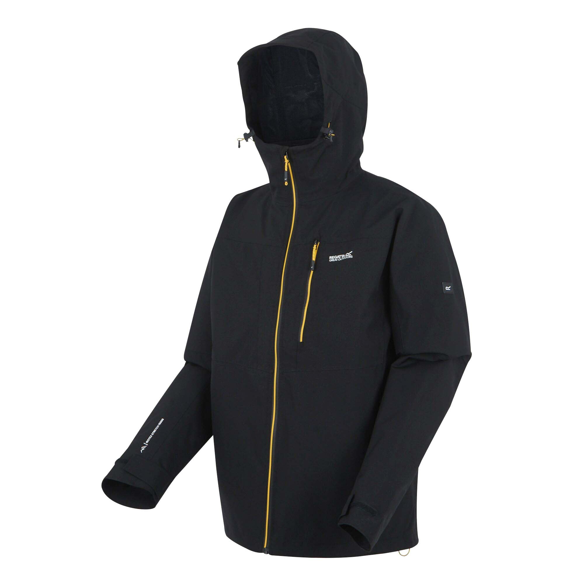 Regatta Męski Kurtka Wentwood 3 W 1, Black, 3XL