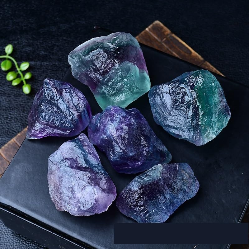 Kryształy lecznicze Naturalne kryształy Naturalny kryształ Fluoryt Żwir Dyfuzor Dyfuzor Aromaterapia Kryształowy Kamień Do Deco