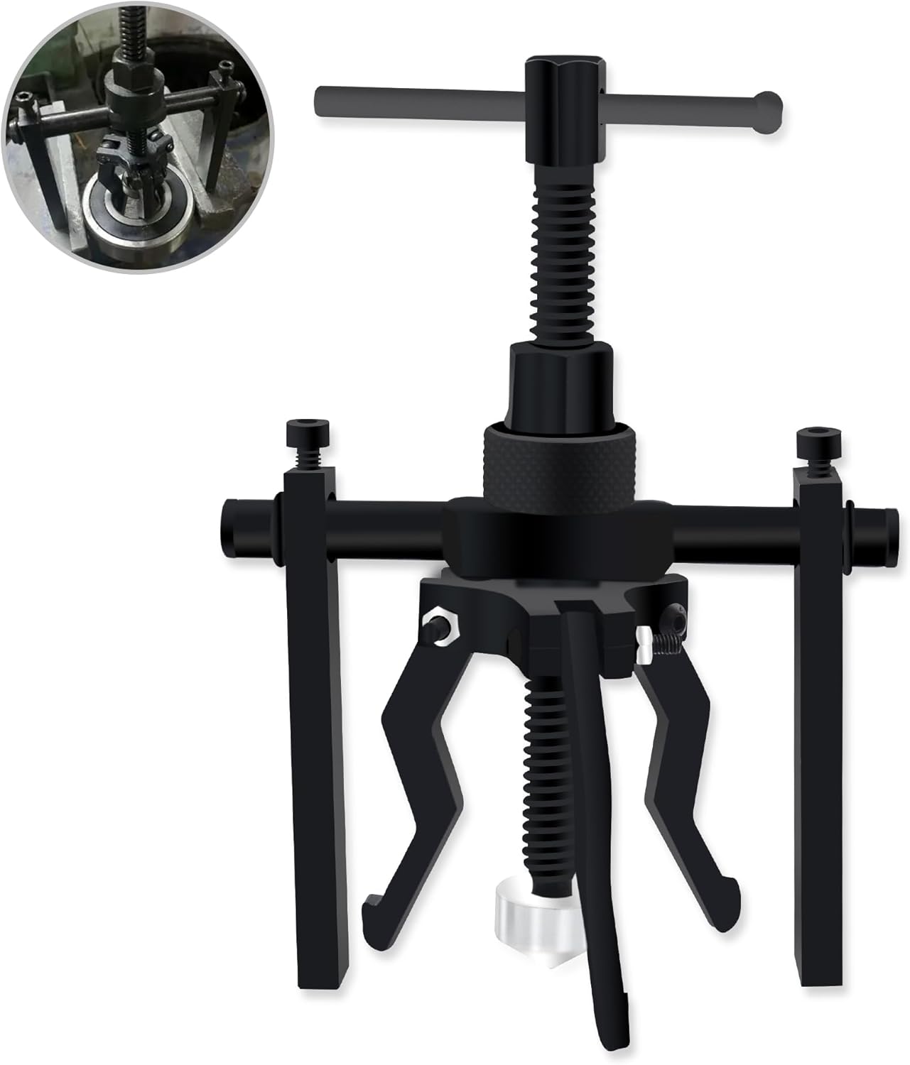 OFBAND Car 3 Jaw Bearing Puller,Carbon Steel Gear Puller