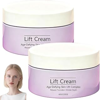 Instant Face Lift Cream 60ML, Advanced Anti-Wrinkle Firming Cream, Natural Anti-Aging Moisturizer, Instant Tightening Lifting 2 PCS 2026 New