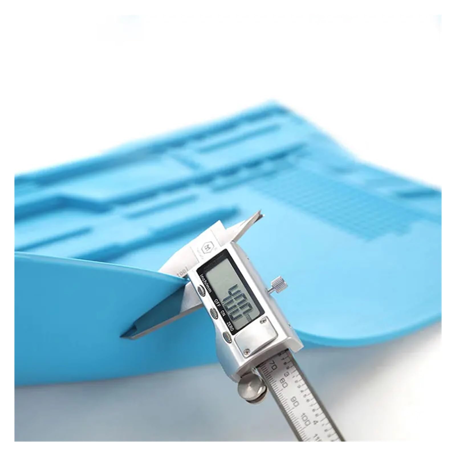 esteras de trabajo para soldadura S-180 almohadilla de soldadura de silicona con aislamiento térmico BGA, plataforma de mantenimiento de reparación, tapete de escritorio con sección magnética, 55x35 C