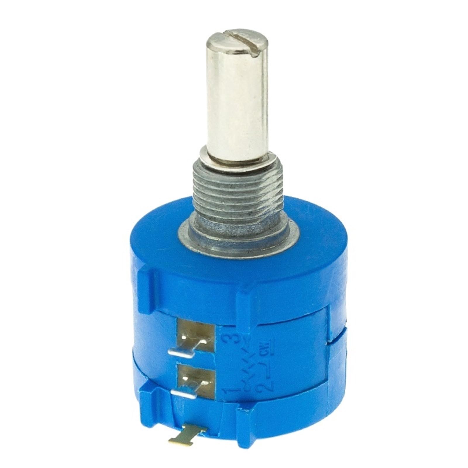 10 Stück 3590S-2-103L 3590S 10 K Ohm Präzisions-Multiturn-Potentiometer, 10 Ringe, verstellbarer Widerstand + Drehzähler, Drehknopf (20 K Ohm)