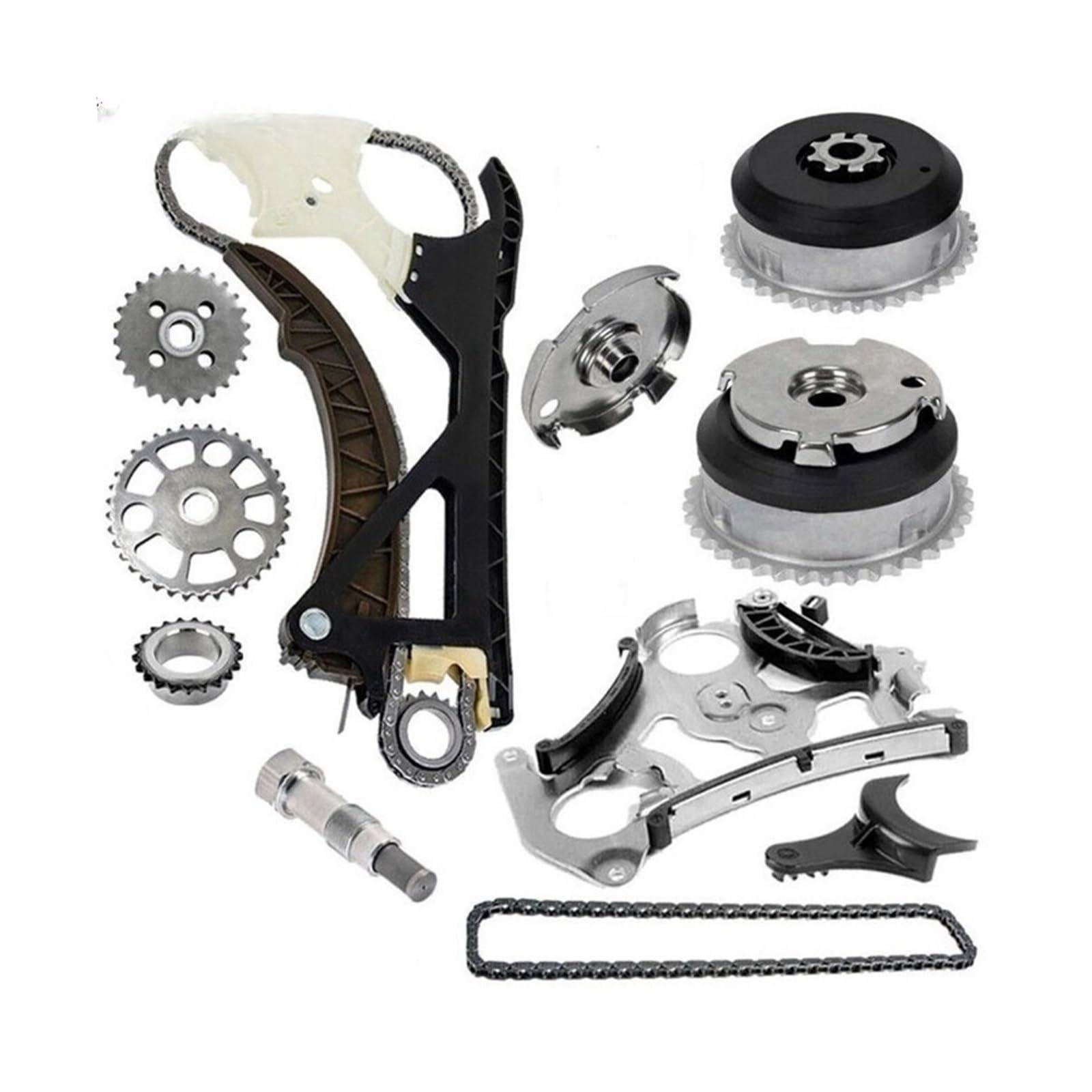 komplet paska rozrządu N51 N52 N54 N55 S55 Zestaw łańcucha rozrządu silnika 11317523884 Pasuje do Bmw 330 335 X3 X5 Zestawy pasków rozrządu do samochodu