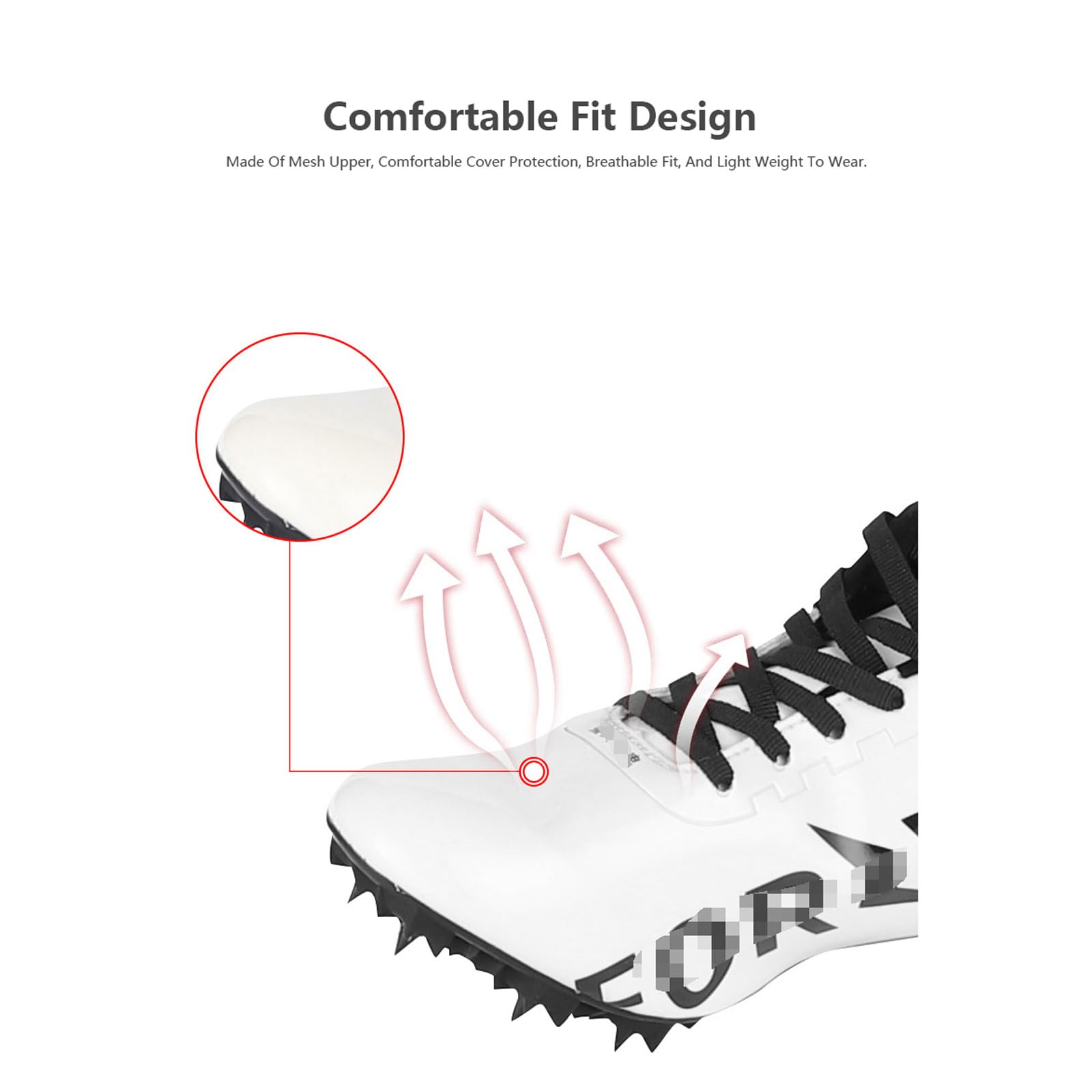 Zenithia Zapatillas De Atletismo con Clavos Zapatillas Deportivas con Clavos De,Zapatillas Clavos Atletismo NiñA,CóModas Resistencia Resistente Al Desgaste Antideslizantes para Hombre