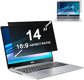 Filtro Película De Privacidade Para Notebook Laptop Tela 14 Polegadas Proteção de Tela Privacidade