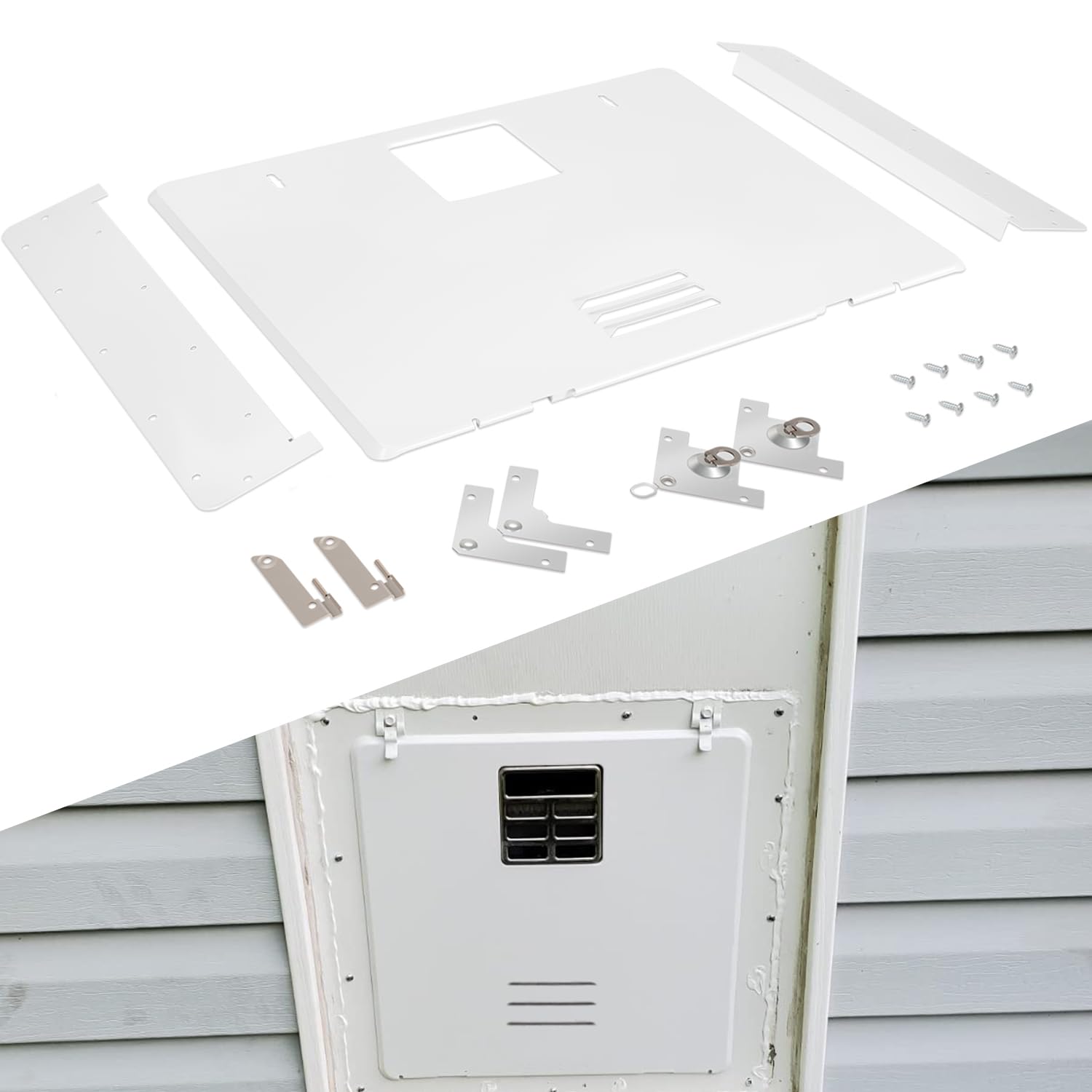 Amazon.com: 94946 RV Access Door Conversion Kit for Dometic/Atwood