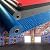 Boshen 5Ft x 17Ft Rubber Flooring Mats 2.5mm Thickened Diamond Plate Flooring Roll 85sqft Rubber Trailer Garage Floor Mats Non-Slip Floor Protector Mat for Garage Warehouse Gym Basement - Black