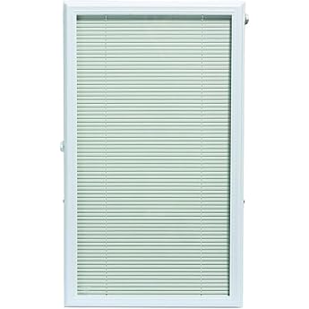 ODL Add On Blinds for Raised Frame Doors - Home Improvement - Easy to Install, Use and Maintain - Innovative Window Shades Behind The Tempered Safety Glass Panels (24" x 66")