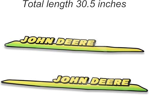 Miniatura 2 de M145994 M145995 - Kit de calcomanías para capó J-ohnDeere GT 225 235 245 LX 266 277 GX 325 345 y muchos otros modelos, compatible con GT225 GT235