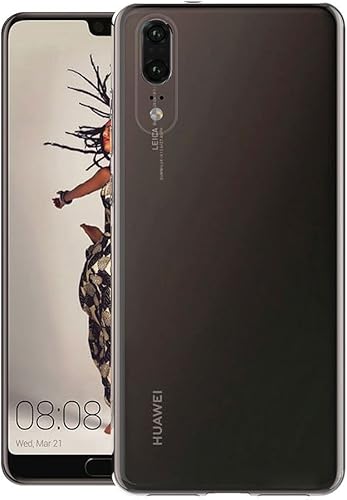 Miniatura 2 de Funda para Huawei P20 (5.8 pulgadas) TPU suave goma gel parachoques transparente contraportada