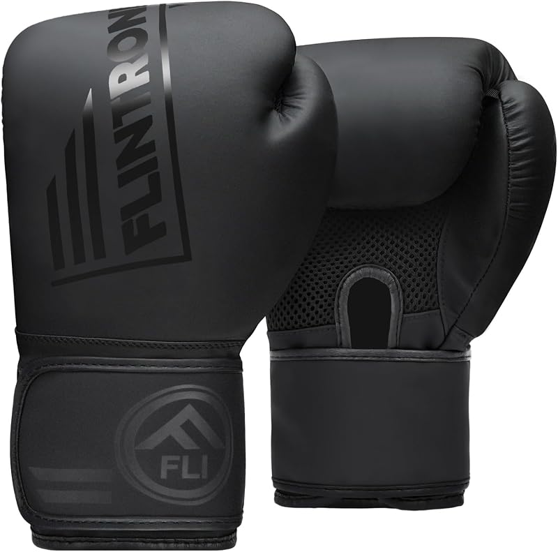 Flintronic Boxkesztyű Muay Thai MMA Kickboxing Férfi Női Edzés Sparring