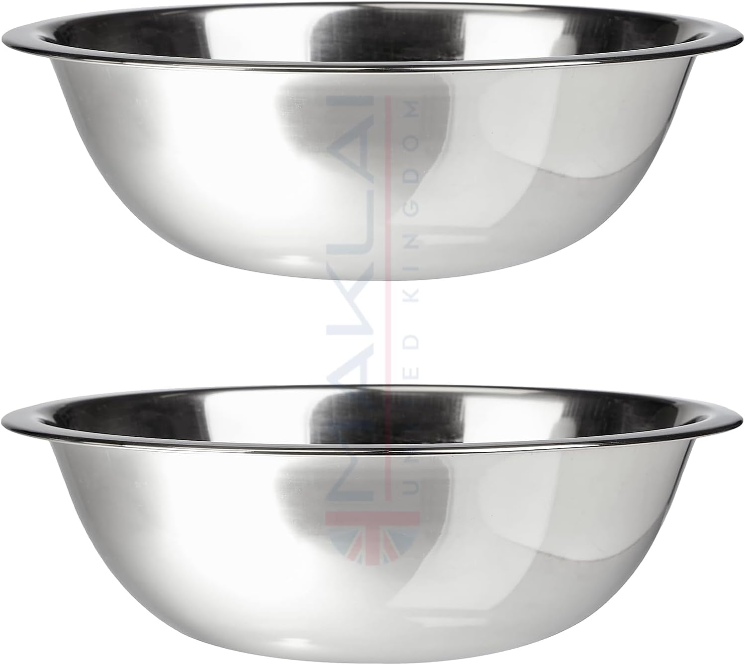 MKR Stainless Steel Mixing Bowls EasyGrip Mixing Bowls for Baking