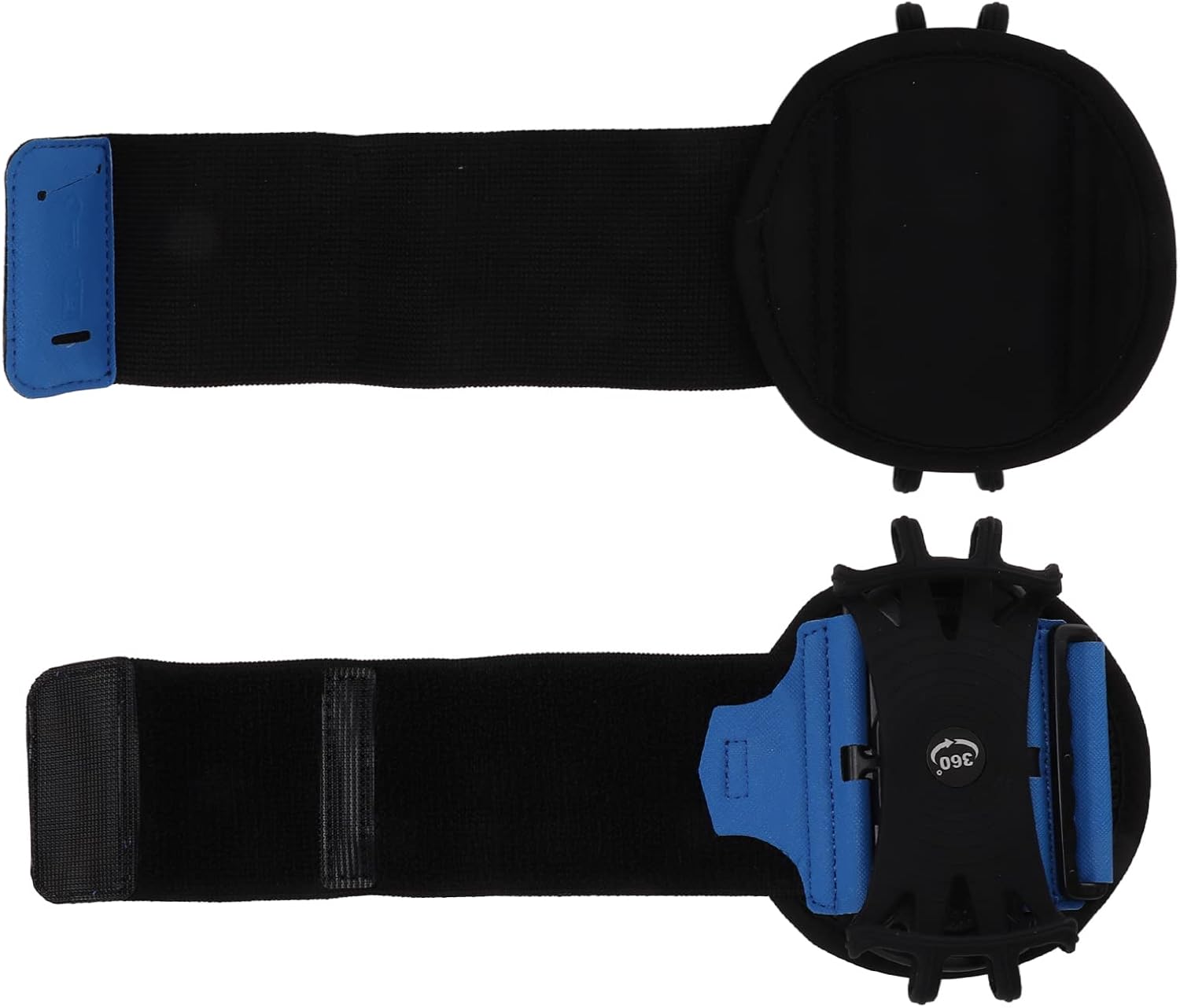 Drfeify Phone Arm Band, 180° Rotatable, 6.6 Inch Compatible, Armband for Running, Jogging