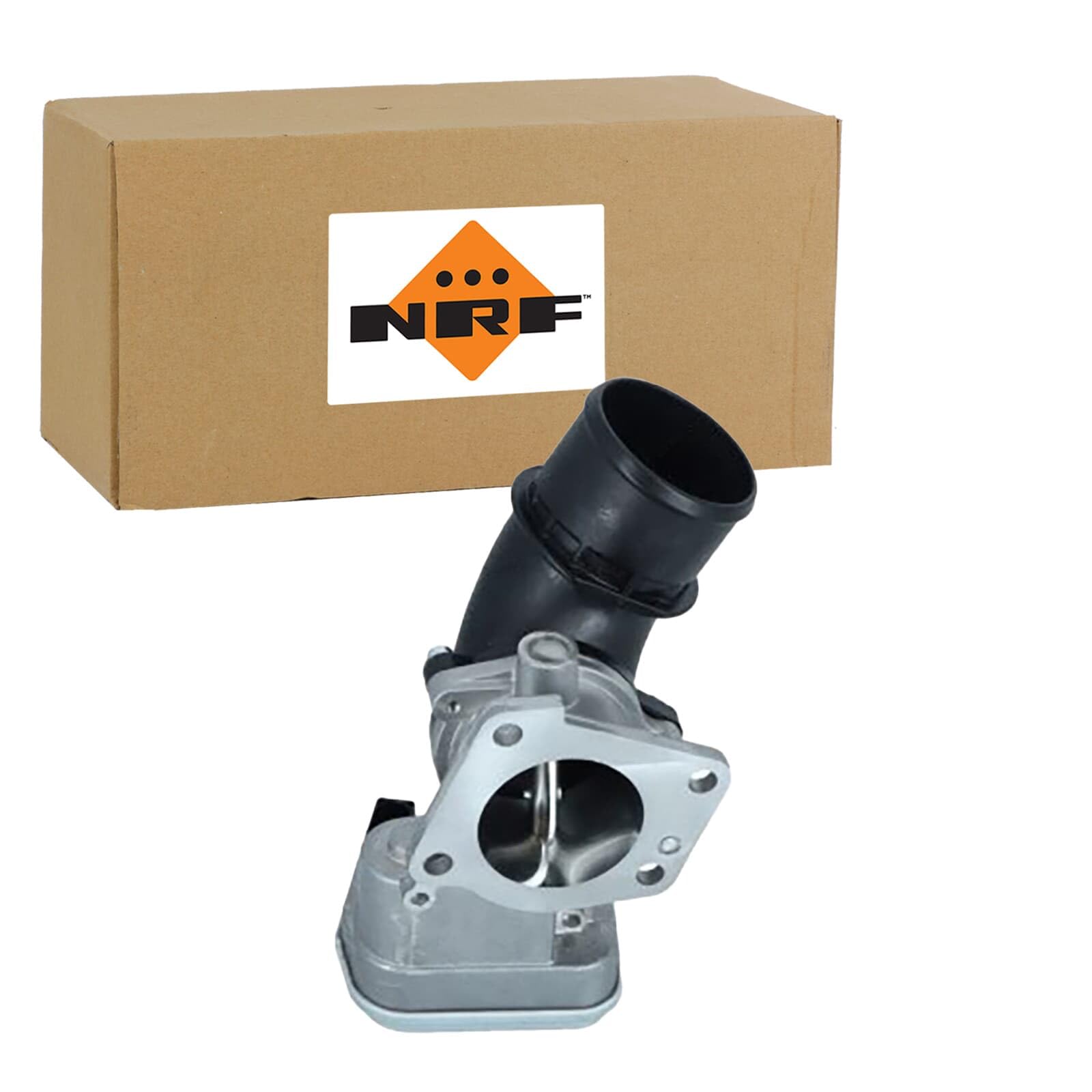 NRF 408009 Drosselklappenstutzen Drosselklappe ohne Kabel Kompatibel mit FIAT Ducato Kastenwagen 250, 290 163638 504105594 163671