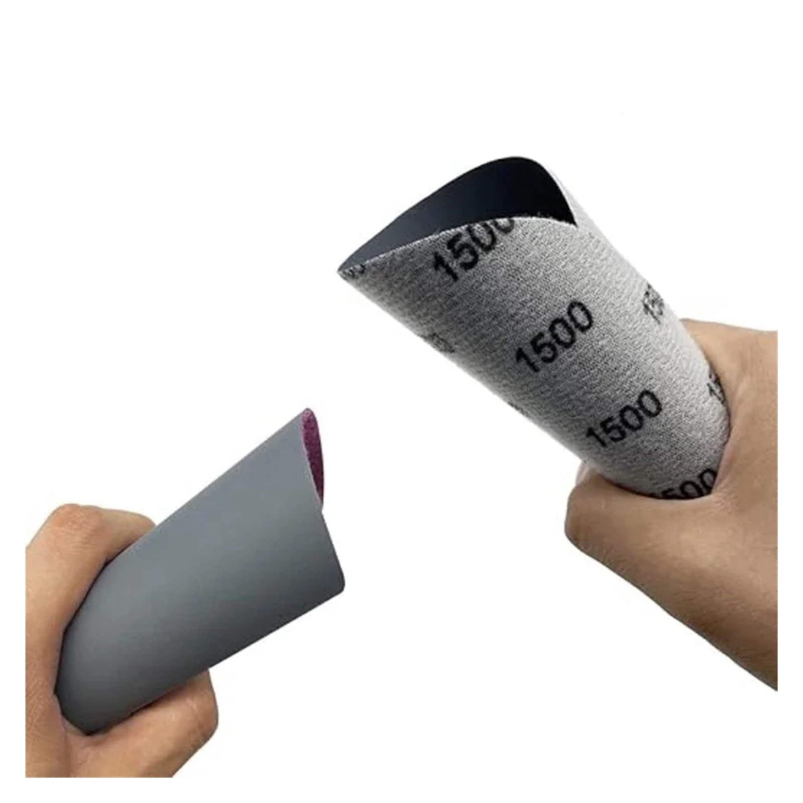 Herramientas de carpintería pulidas Metal papel disco lijado seco y húmedo Universal Adecuado para lijar muebles, madera y metal(80,50pcs,6inch 150mm)