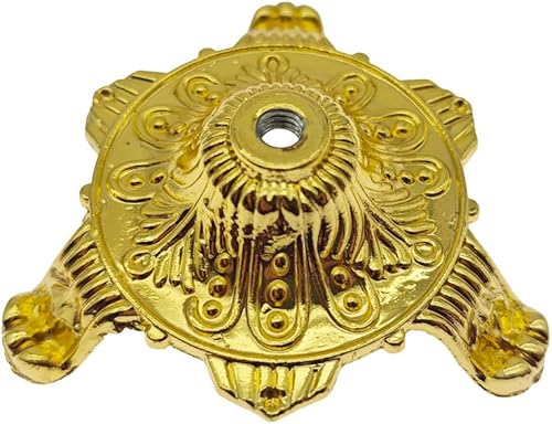 Miniatura 5 de MTYIQS Crucifijo de pie con base de 10 pulgadas de metal de mesa de Jesucristo católico de madera hecha a mano de oro antiguo para mesa, decoración