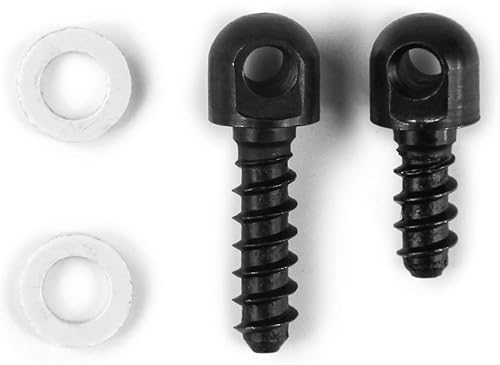 Miniatura 2 de GUGULUZA Tornillos giratorios de madera de 12 pulgadas, 34 pulgadas, tornillos de 78 pulgadas, pernos giratorios para rifles y escopetas con base