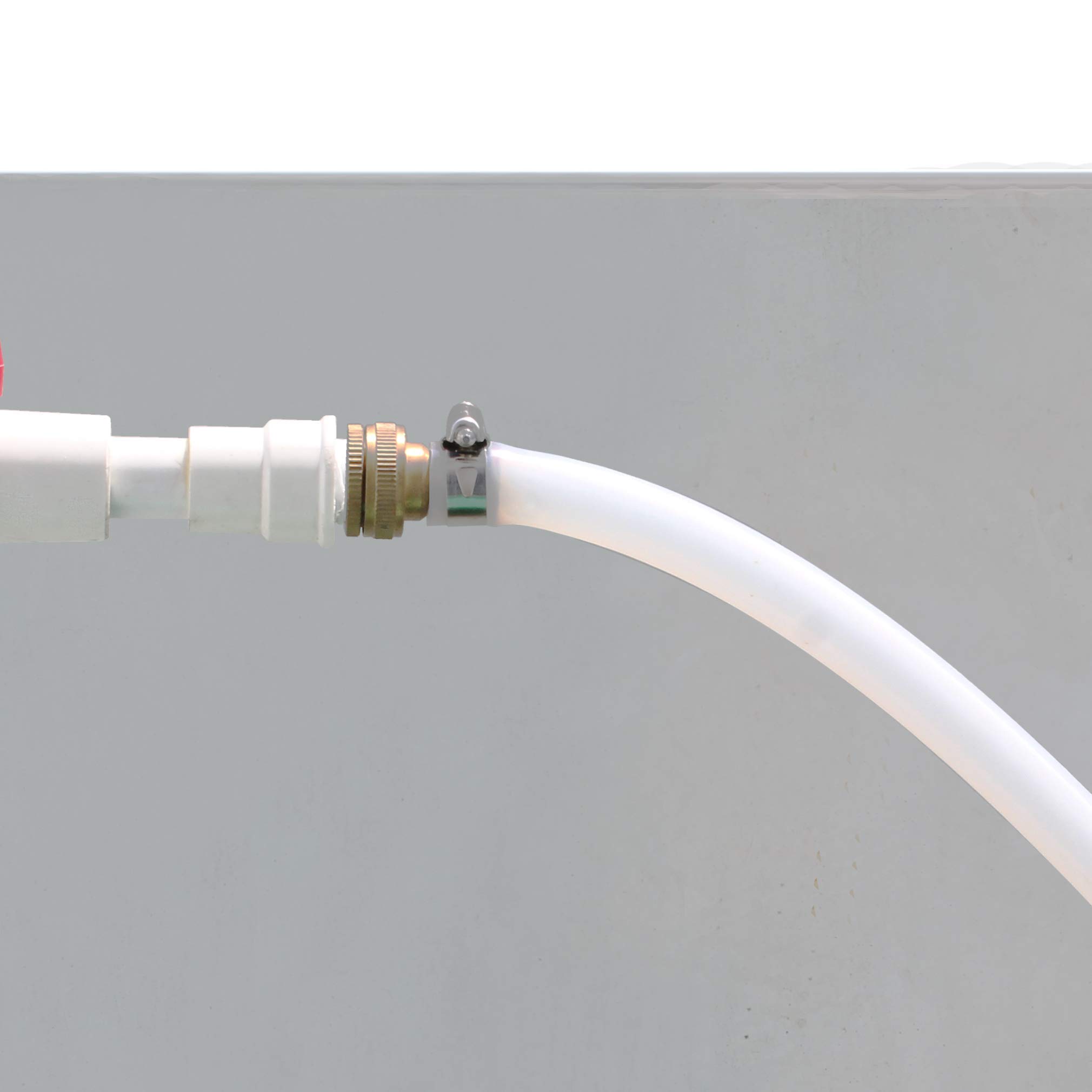 Tuyau en silicone pour brassage et vinification maison, diamètre intérieur 1,27 cm x diamètre extérieur 1,9 cm, paroi de 0,3 cm – 3 m, tube de qualité alimentaire haute température, tuyau