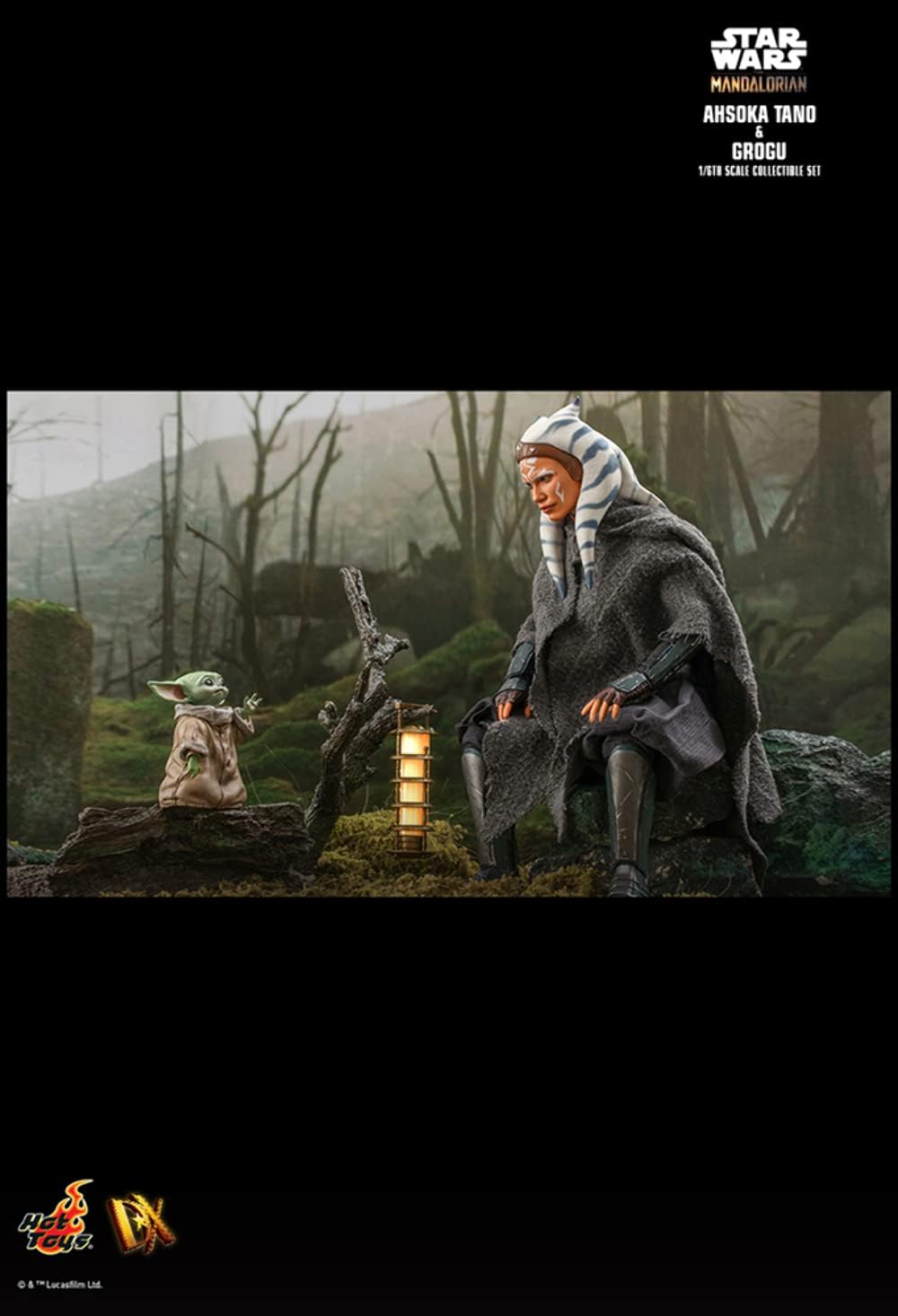 Hot Toys 1:6 Ahsoka Tano & Grogu - Star Wars: The Mandalorian, Multicoloured
