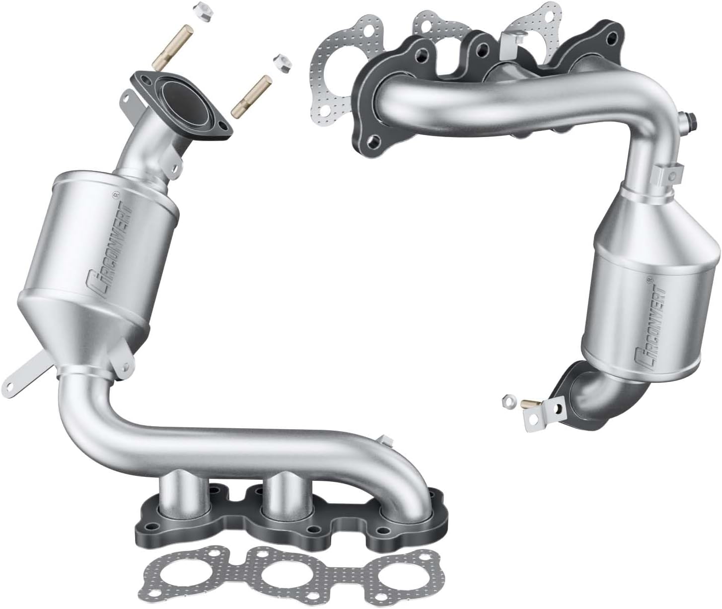Bank 1 & Bank2 Catalytic Converter Compatible with Toyota Sienna 2004 2005 2006 3.3L, Toyota Highlander 2004-2007 3.3L AWD ONLY Catalytic Convertor (EPA Compliant)