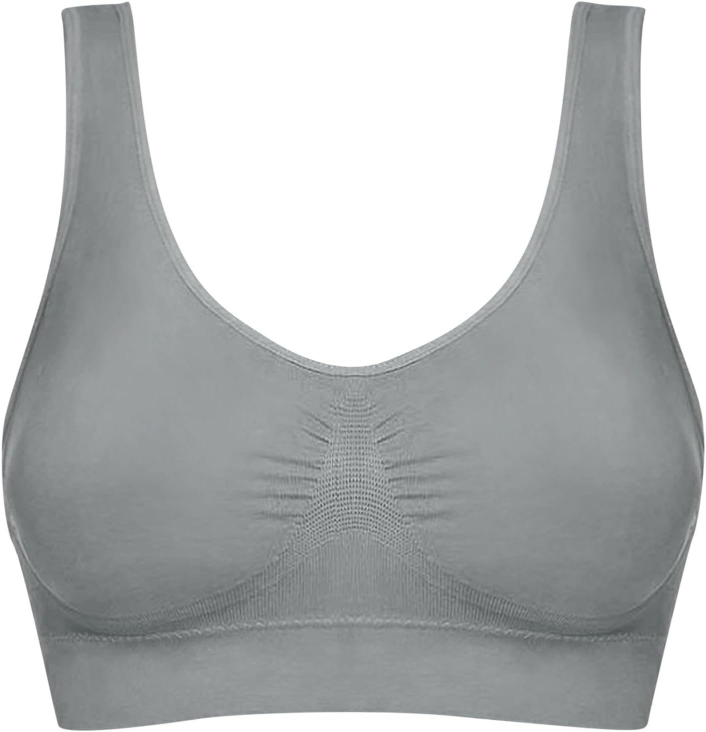 Bra 40F Sports Bra Hook Eye Sports Bra Padded High Impact Underwear Women Bras Strapless Bra 32 C N NRA Womens White